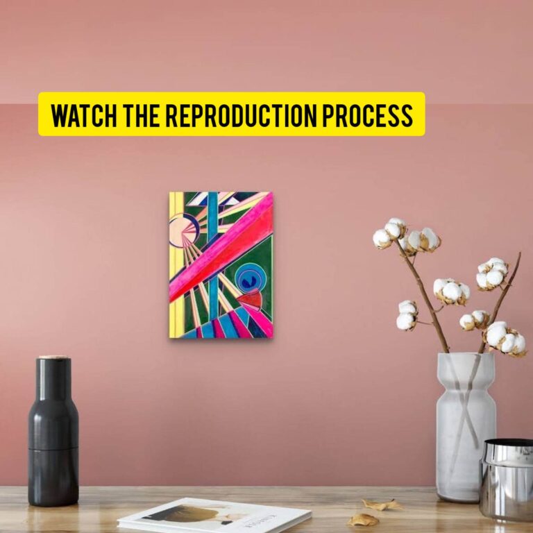 Watch the process of creation and reproduction here